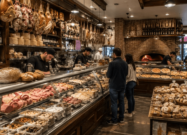Semi-Absentee $3M Rev Italian Market & Pizzeria — business for sale in Suffolk County, NY